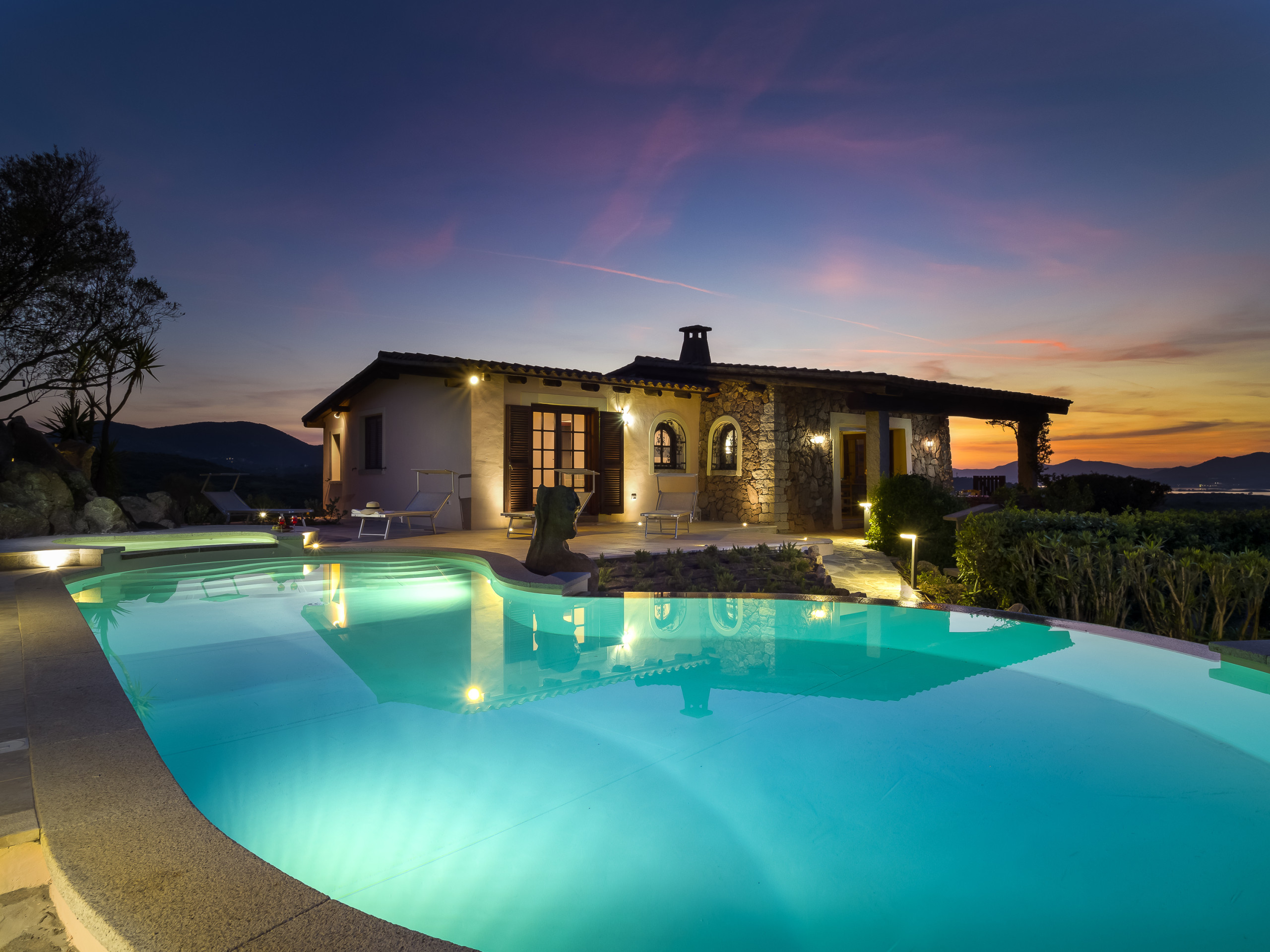 Villa Kiki - villa avec piscine privée et jardin, maison de vacances Klodge nord Sardaigne