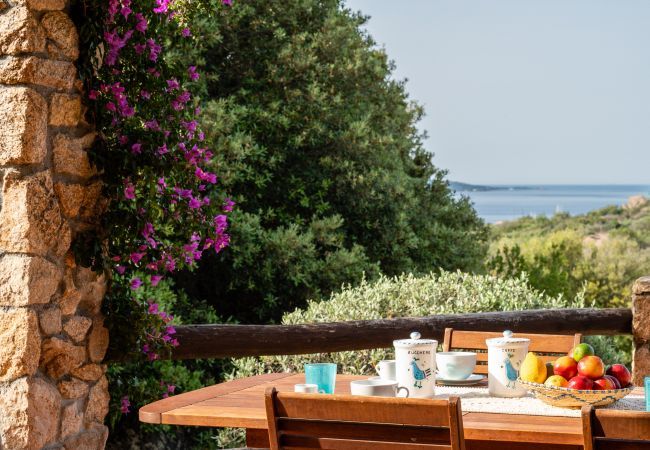 Appartement à Porto Rotondo - I Lecci 3 - Terrasse vue mer et intimité à Porto Rotondo