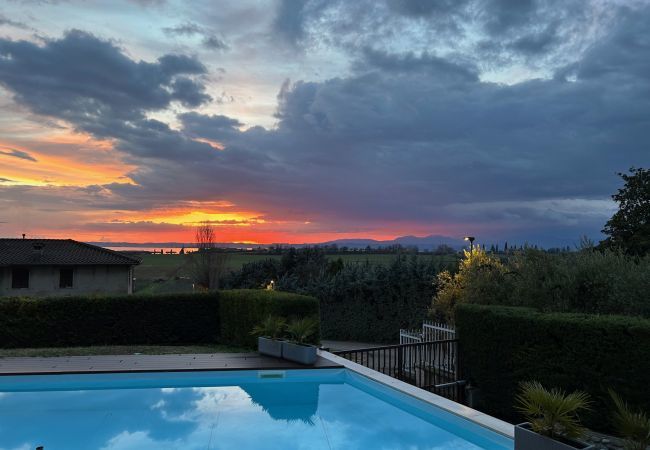 Villa à Lazise - Regarda - Villa Celebrity avec piscine et vue imprenable sur le lac