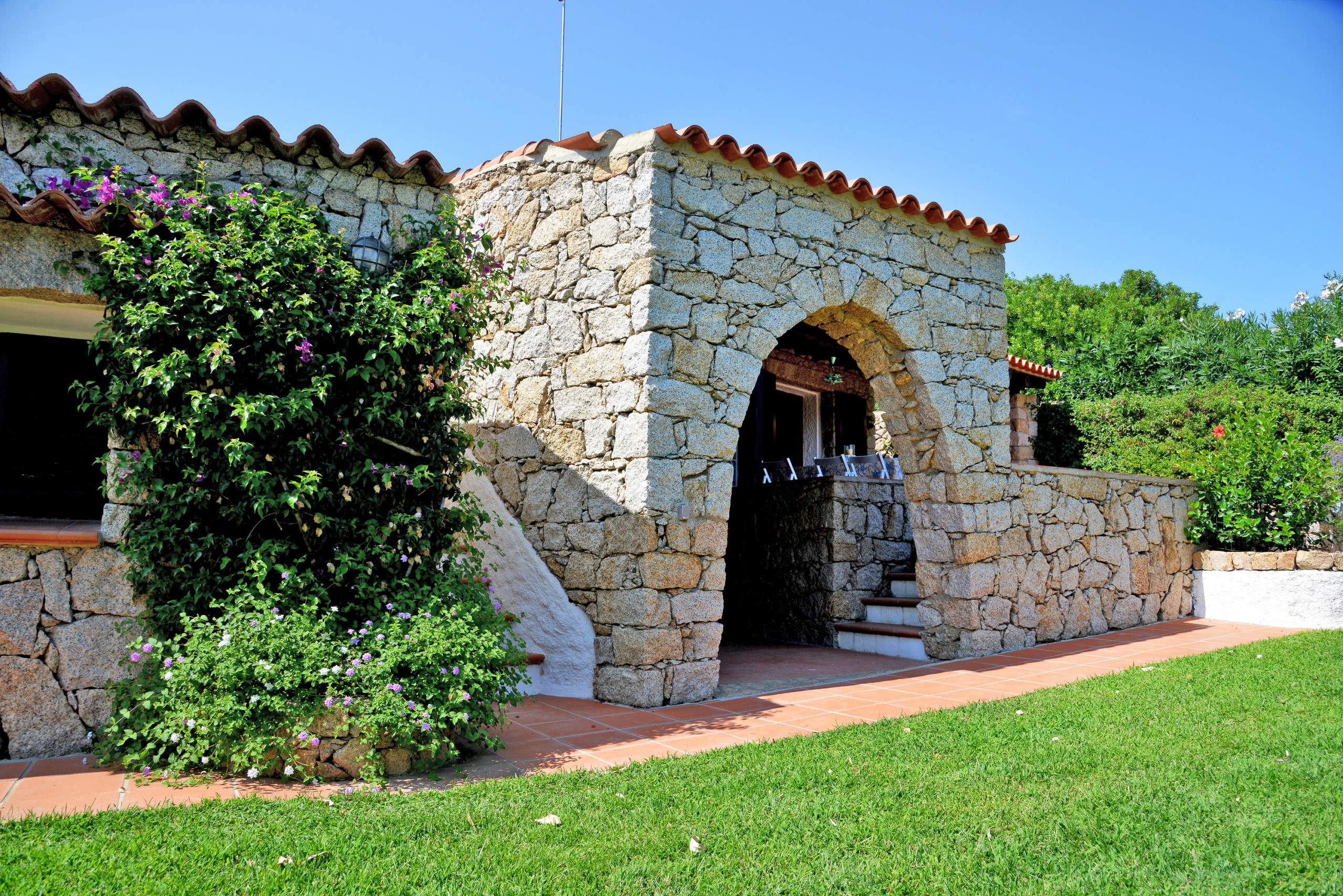 villa à Palau - Villa Ibiscus - Maison traditionnelle de Porto Raphael avec vue mer