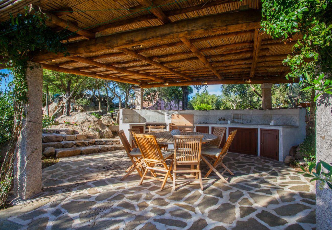 Villa à Porto Rotondo - Villa Sa Jaga - piscine à débordement face au coucher du soleil, Porto Rotondo