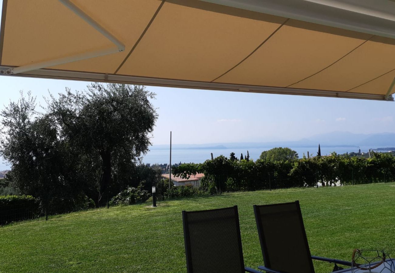 Villa à Bardolino - Regarda - Villa Alba à Bardolino avec vue sur le lac, jardin privé et wifi