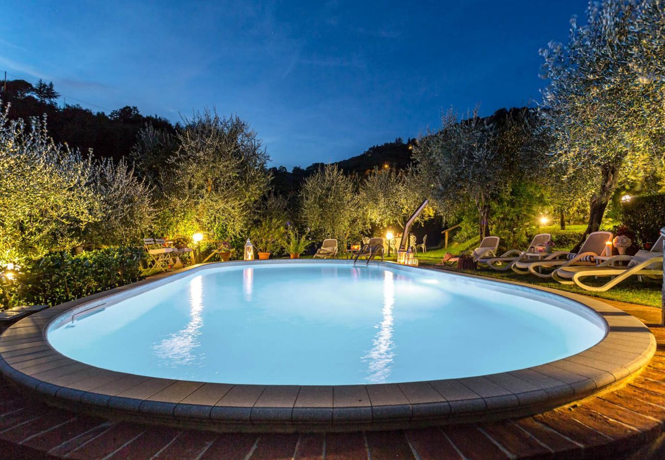 Villa à Aquilea - Romantic farmhouse villa in Lucca to sleep 5 guests with private pool and wi-fi