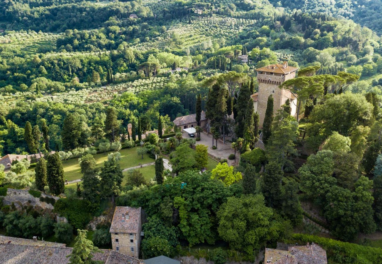 Villa à Cetona - Rocca di Cetona, a Luxury Castle with Pool in Tuscany