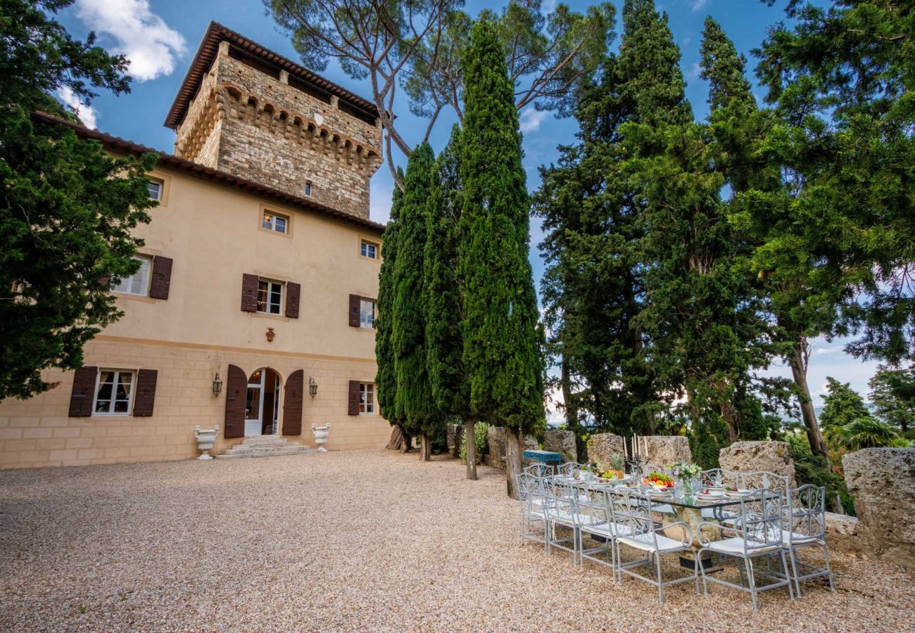 Villa à Cetona - Rocca di Cetona, a Luxury Castle with Pool in Tuscany